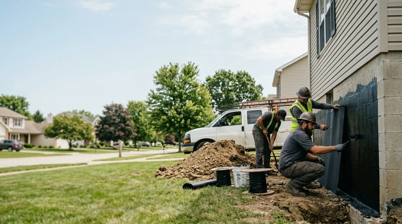 Basement Waterproofing in Farmersburg, IN near me